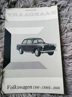VOLKSWAGEN 1500/1600 olyslager vraagbaak, Auto diversen, Handleidingen en Instructieboekjes