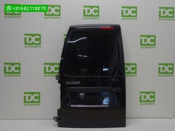 Volkswagen Caddy ('03-'10) Achterdeur links met ruit zwart