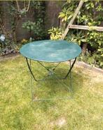 Antieke Franse bistrotafel cafétafel tuin tafel met patina, Antiek en Kunst, Ophalen of Verzenden