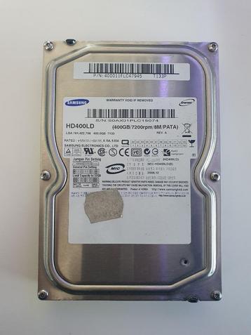 HDD - 1x 400GB beschikbaar voor biedingen