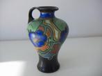 Schoonhoven plateel keramiek vaasje jr.1920-1925. Jaargetij., Antiek en Kunst, Ophalen of Verzenden