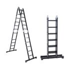 Vouwladder, Doe-het-zelf en Verbouw, Ladders en Trappen, Ophalen, Zo goed als nieuw, 2 tot 4 meter