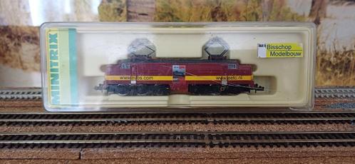 Bisschop Modelbouw - NS 1200 in EETC uitvoering (DCC)., Hobby en Vrije tijd, Modeltreinen | N-Spoor, Gebruikt, Locomotief, Gelijkstroom