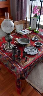 Tin Collectie met Lamp, Ophalen