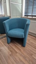 Fauteuil modern compact aqua, Ophalen, Gebruikt, 75 tot 100 cm
