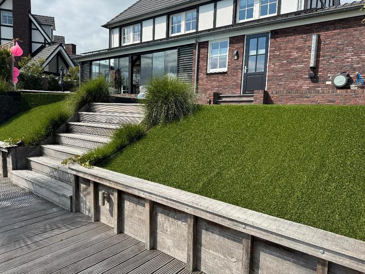 Kunstgras 25MM t/m 45MM – Vanaf €9,95 p/m² – Gratis Sample, Tuin en Terras, Gras en Kunstgras, Nieuw, Kunstgras, 20 m² of meer