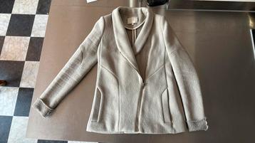 Iro Jas/ blazer, lichtgrijs, zakken, maat 36 beschikbaar voor biedingen