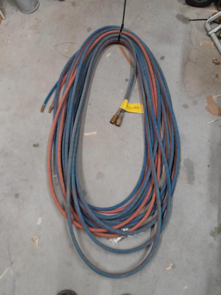 Branderslangen en drukmeters.lasdeken 20 mtr., Doe-het-zelf en Verbouw, Gereedschap | Lasapparaten, Overige typen, Ophalen of Verzenden