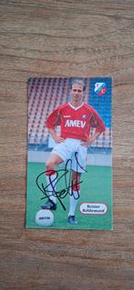 Spelerskaart met handtekening; Reinier Robbemond FC Utrecht, Verzamelen, Sportartikelen en Voetbal, Verzenden, Nieuw, F.C. Utrecht