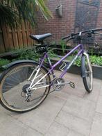 paarse kinder- dames sportfiets, Fietsen en Brommers, Gebruikt, 26 inch, 10 tot 15 versnellingen, 50 tot 53 cm