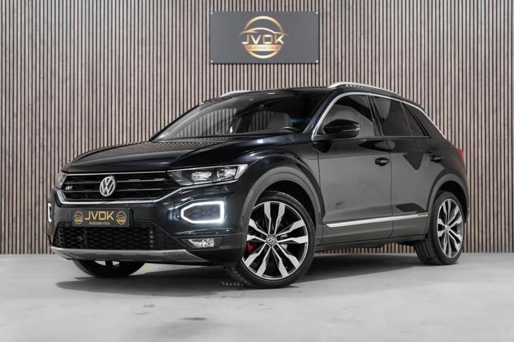 Volkswagen T-ROC 2.0 TSI 4Motion R-LINE PANO DSG LED LEDER, Auto's, Volkswagen, Bedrijf, Te koop, T-Roc, 4x4, ABS, Achteruitrijcamera