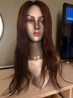 Brown chocolate hair wig pruik, Sieraden, Tassen en Uiterlijk, Uiterlijk | Haarverzorging, Ophalen of Verzenden, Zo goed als nieuw