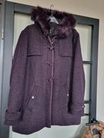 Bonita Jas met Bontkraag - Paars, Kleding | Dames, Jassen | Zomer, Paars, Maat 46/48 (XL) of groter, Bonita, Ophalen of Verzenden