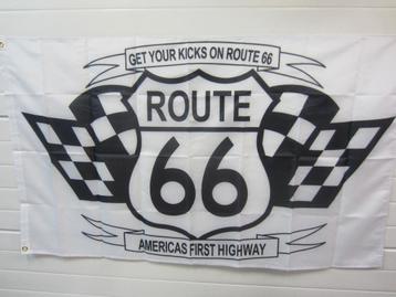 Vlag route 66 beschikbaar voor biedingen