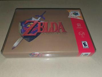Zelda Ocarina of Time N64 Game Case (2) beschikbaar voor biedingen