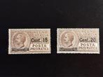 Italië Michel nos. 214 en 215, Postzegels en Munten, Postzegels | Europa | Italië, Ophalen of Verzenden, Postfris