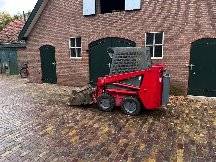 Gehl schranklader, bobcat met lepels, Zakelijke goederen, Machines en Bouw | Kranen en Graafmachines, Wiellader of Shovel, Ophalen