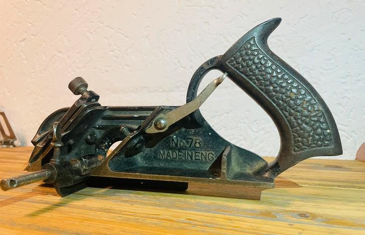 Stanley No. 78 Rabatschaaf / Sponningschaaf, Doe-het-zelf en Verbouw, Gereedschap | Handgereedschap, Gebruikt, Ophalen