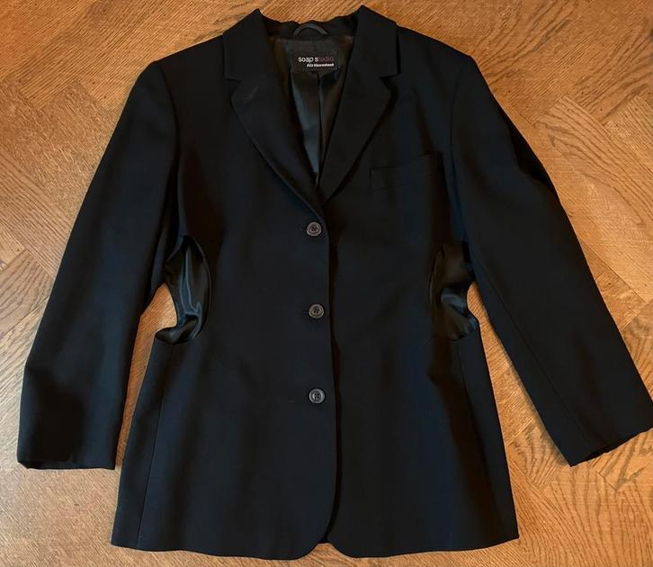 Frits Klaarenbeek colbert, Kleding | Dames, Jasjes, Kostuums en Pakken, Zo goed als nieuw, Maat 38/40 (M), Verzenden