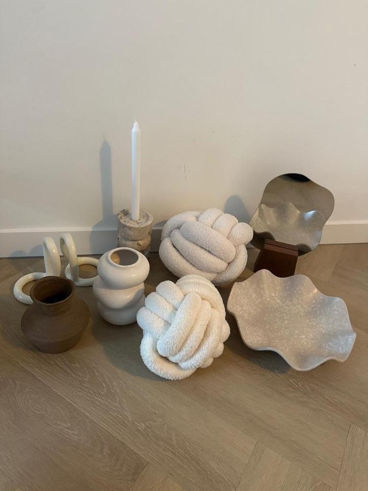 Diverse japandi woonaccessoires, Huis en Inrichting, Woonaccessoires | Wanddecoraties, Zo goed als nieuw, Ophalen