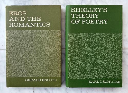 SHELLEY'S THEORY of POETRY 1966 EROS and the ROMANTICS 1967, Boeken, Literatuur, Zo goed als nieuw, Nederland, Ophalen of Verzenden