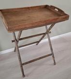 Vinted dienblad op inklapbaar onderstel, Ophalen of Verzenden