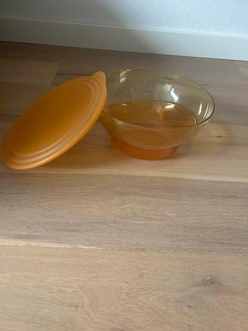 Tupperware serveerkom met deksel beschikbaar voor biedingen