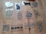 Partij clear stamps (stempels), Ophalen of Verzenden, Zo goed als nieuw, Clearstamp