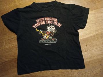 Zwart t-shirt Hard Rock Cafe Melbourne maat 92 beschikbaar voor biedingen