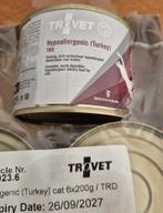 5 blikken Trovet hypoallergenic Turkey kat, Dieren en Toebehoren, Dierenvoeding, Ophalen, Kat
