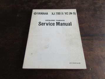 Yamaha XJ700X XJ700XC werkplaatshandboek manual beschikbaar voor biedingen