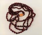Antieke Granaat (?) Ketting Am.Dbl uit erfenis, Sieraden, Tassen en Uiterlijk, Antieke sieraden, Ophalen of Verzenden, Overige materialen