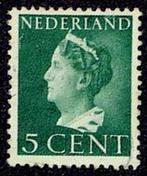 Nederland 1940, Koningin Wilhelmina, 5 cent, met watermerk., Postzegels en Munten, Postzegels | Nederland, Verzenden, T/m 1940