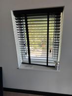 Luxaflex jaloezien zwart antraciet metaal badkamer, Huis en Inrichting, Ophalen of Verzenden, Zo goed als nieuw, Zwart