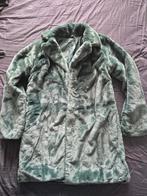 Groene faux fur jas, Kleding | Dames, Jassen | Winter, Ophalen of Verzenden, Maat 36 (S), Groen, Onbekend