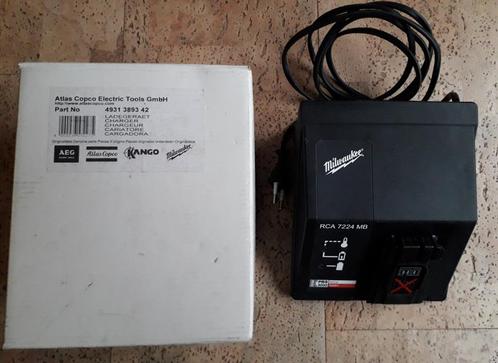 Milwaukee acculader lader RCA7224MB 4931389342 nieuw!, Doe-het-zelf en Verbouw, Gereedschap | Overige machines, Nieuw, Ophalen of Verzenden