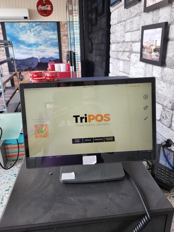 compleet kassastysteem maar 2 maanden gebruikt., Zakelijke goederen, Kantoor en Winkelinrichting | Kassa's en Betaalsystemen, Ophalen of Verzenden