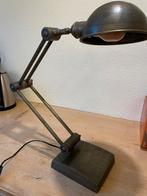 Leuke metalen verstelbare tafellamp, bijna gratis!!, Huis en Inrichting, Lampen | Tafellampen, Gebruikt, Metaal, Ophalen