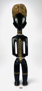 593. Houten Baule beeld, tweede helft 20e eeuw, Ivoorkust, Antiek en Kunst, Ophalen of Verzenden