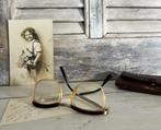 Franse vintage bril vlindermodel circa 1960 in etui, Ophalen of Verzenden