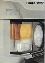 Range Rover brochure folder (RO25), Verzenden, Zo goed als nieuw, Overige merken