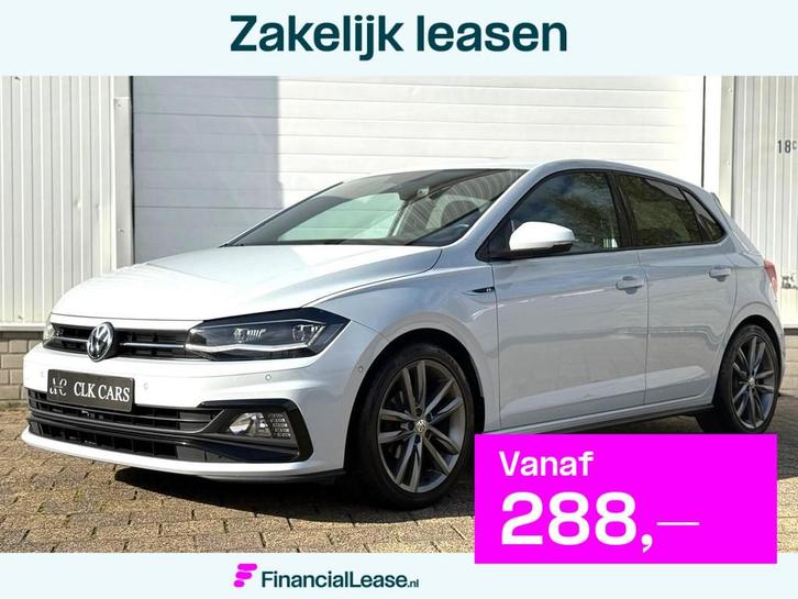 Volkswagen Polo 1.0 TSI DSG-7 R-Line LED Beats Audio Digital, Auto's, Volkswagen, Bedrijf, Lease, Financial lease, Polo, ABS, Adaptive Cruise Control