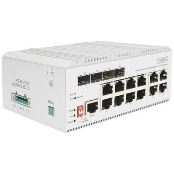 Digitus DN-651139 Industrial Ethernet Switch 8 + 4 poorten beschikbaar voor biedingen