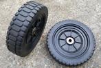 massieve rubber wielen, Ophalen, Gebruikt