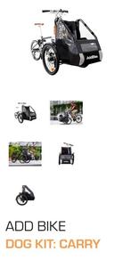 Addbike Dog Kit honden bakfiets  voor aan je eigen fietss, Ophalen, Zo goed als nieuw