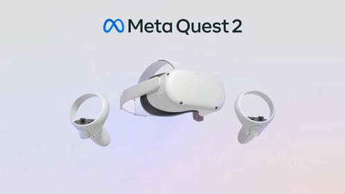 2x Meta Quest 2 (256 GB) met Accessoires | Compleet Pakket, Spelcomputers en Games, Virtual Reality, Zo goed als nieuw, Overige platformen