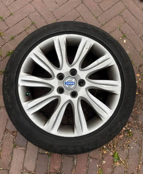 Volvo V40 17” velgen (Mannan) met Continental banden, Auto-onderdelen, Banden en Velgen, Band(en), Zomerbanden, 17 inch, 205 mm