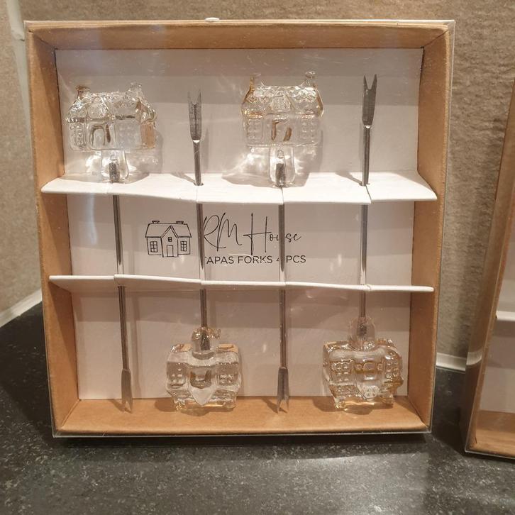 Riviera maison tapas 4pcs forks, Diversen, Kerst, Ophalen
