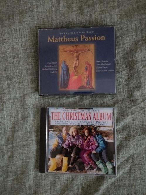 Mattheus Passion / The Christmas album, Cd's en Dvd's, Cd's | Religie en Gospel, Zo goed als nieuw, Gospel, Ophalen of Verzenden