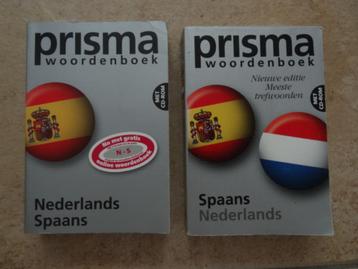 prisma Spaans , woordenboeken beschikbaar voor biedingen